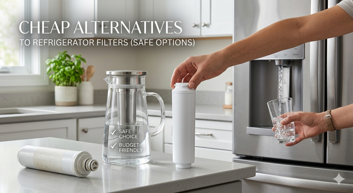 Cheap Alternatives to Refrigerator Water Filters (Safe Options)