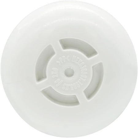 Top cap of LG LT1000P filter showing the twist-lock mounting mechanism