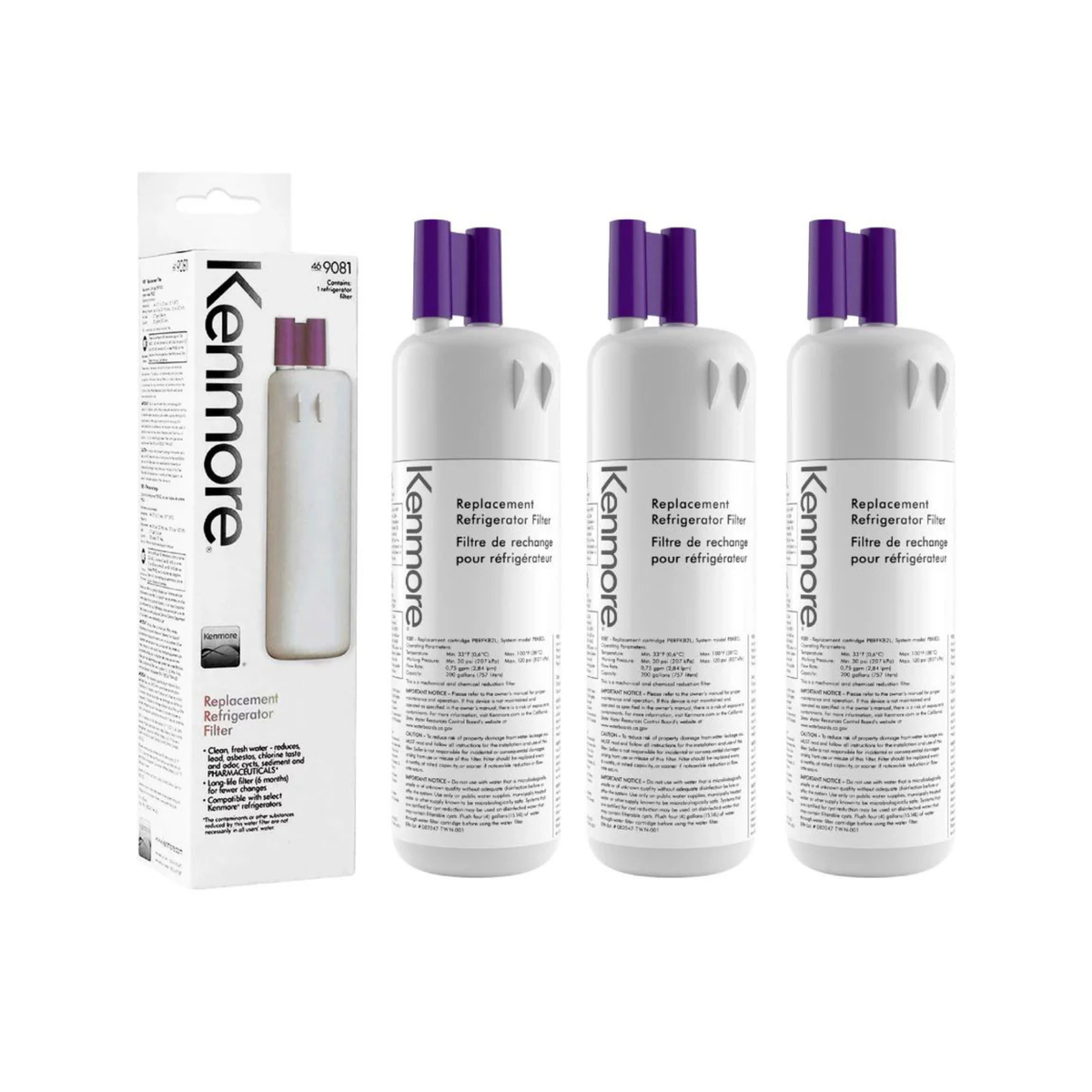 Kenmore 9081 Water Filter | Refrigerator Filter | PureFridgeWater